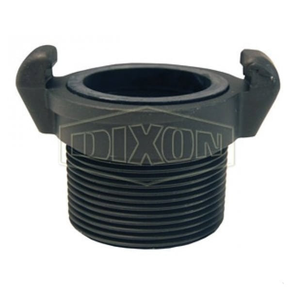 1/4 Turn Forestry Adapter, 1-1/2 in, MNPT, Aluminum, Domestic
